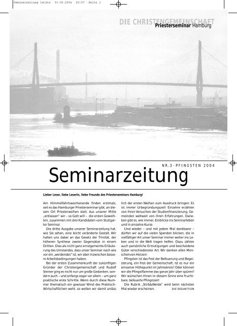 Nr.3 | 2004 - Priesterseminar Hamburg
