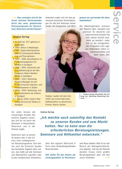 Ausgabe 1/ April 2006