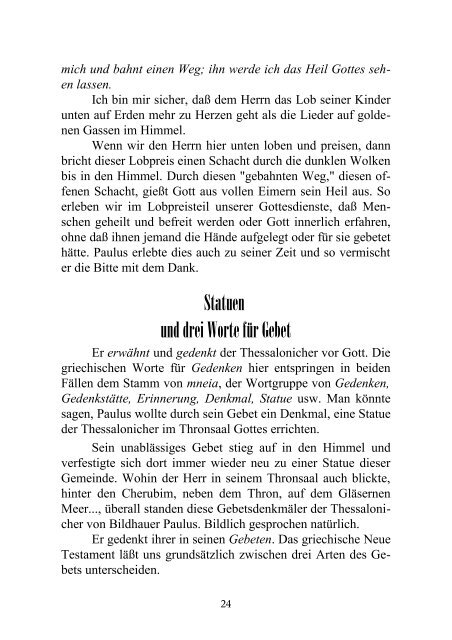 Gert Hoinle 1. Thessalonicher Einleitung und Kapitel 1 - JChristus.de