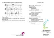 Epiphanias 2013 Gottesdienstblatt zur alternativen Liturgie