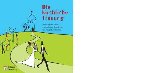 Broschüre "Die kirchliche Trauung". - Ehe wir heiraten