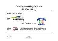 Offene Ganztagsschule Alt Wolfsburg - Grundschule Alt-Wolfsburg