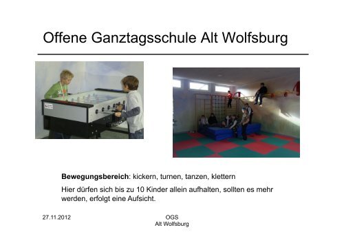 Offene Ganztagsschule Alt Wolfsburg - Grundschule Alt-Wolfsburg