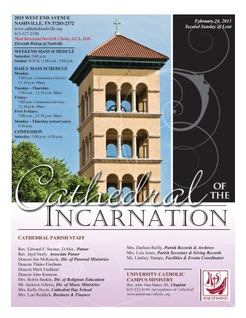 Bulletin 02-24-2013.pub - Cathedral of the Incarnation