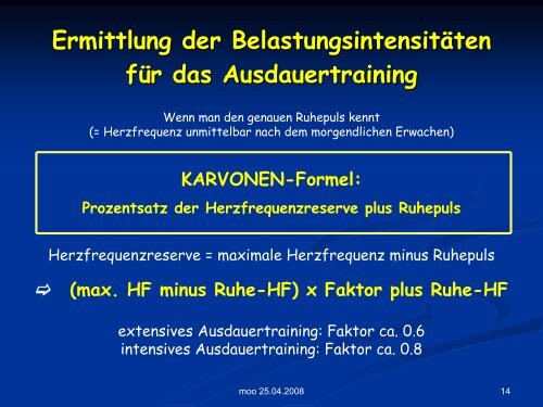 Kraft- und Ausdauertraining im Alter - Dr. Kurt A. Moosburger