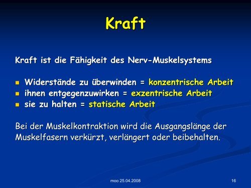 Kraft- und Ausdauertraining im Alter - Dr. Kurt A. Moosburger