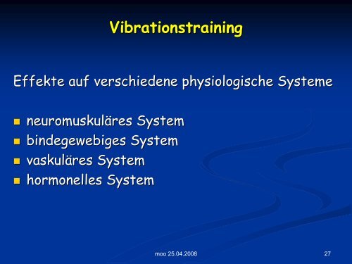 Kraft- und Ausdauertraining im Alter - Dr. Kurt A. Moosburger