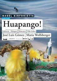 Huapango! - Basel Sinfonietta