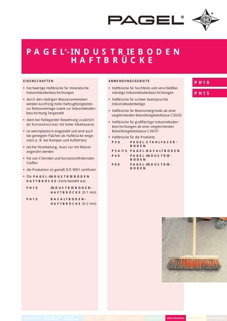 pagel®-industrieboden haftbrücke - Pagel Spezial-Beton GmbH ...