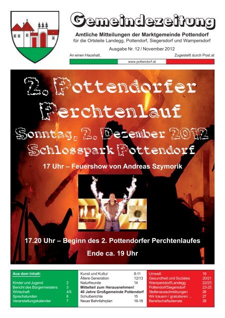 GZ 12 - November 2012.pmd - Marktgemeinde Pottendorf