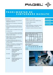 pagel®-mortar de subturnare bazaltic - Pagel Spezial-Beton GmbH ...