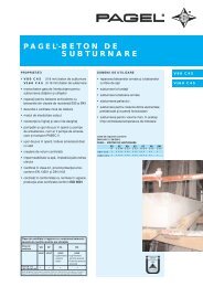 pagel®-beton de subturnare - Pagel Spezial-Beton GmbH & Co. KG