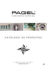 CATÁLOGO DE PRODUTOS - Pagel Spezial-Beton GmbH & Co. KG