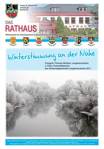 Fotograf:Thomas Winkler, Langenlonsheim 2. Platz, Fotowettbewerb ...