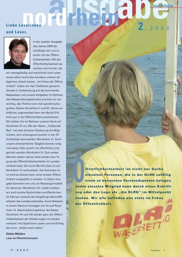 Ausgabe 2/03 Nordrhein - DLRG