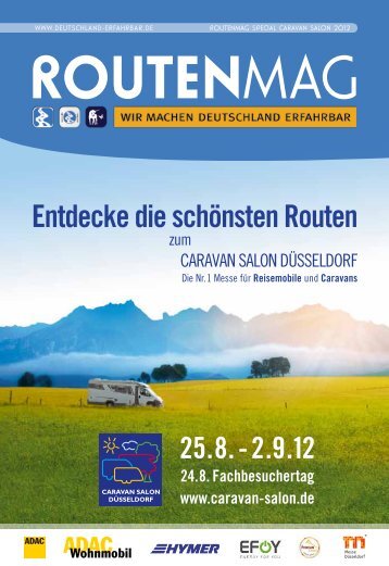 Die schönsten Routen zum Download - Caravan Salon