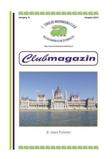 Clubmagazin 4.2011 - Wohnmobilclub