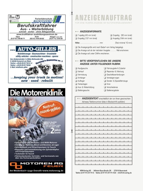 PDF Öffnen - NFM Verlag Nutzfahrzeuge Management