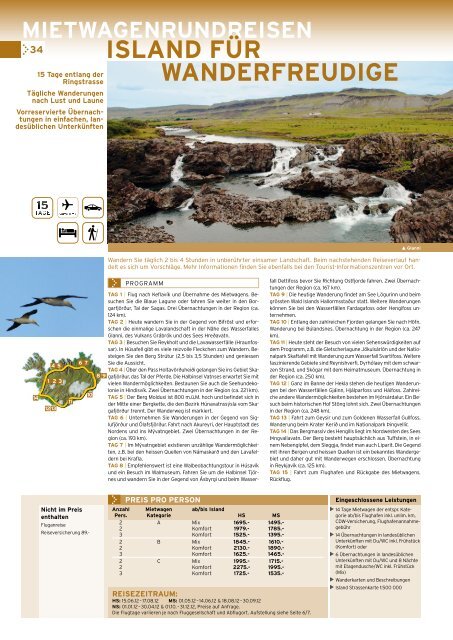 Katalog 2012 EURO, PDF - Island Tours Deutschland