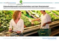 Blitzumfrage Kaufverhalten & Dioxin - Agrifood Consulting GmbH