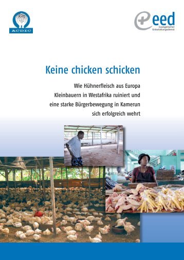 Keine chicken schicken - Evangelischer Entwicklungsdienst