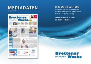 Ihre WochenzeItung - Brettener Woche