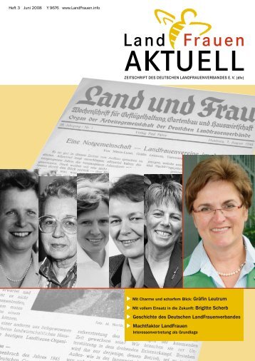 LandFrau-Aktuell 03 2008 - Deutscher LandFrauenverband e.V.