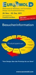 EuroMold Besucherinformation