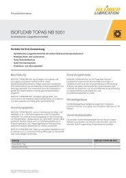ISOFLEX® TOPAS NB 5051 - Wittner Kinotechnik