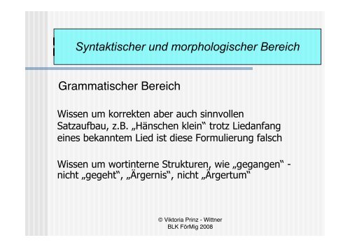 „Spracherwerb unter den Bedingungen von Mehrsprachigkeit“