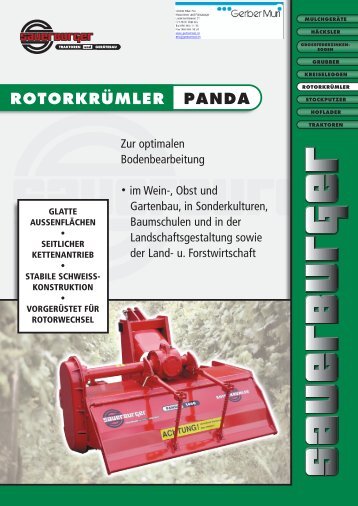 ROTORKRÜMLER PANDA - Sauerburger