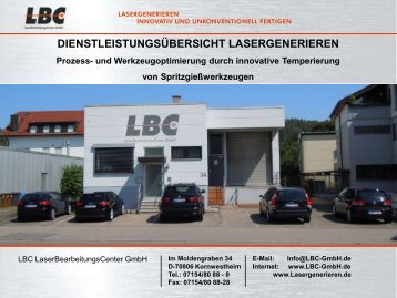 Information - LBC LaserBearbeitungsCenter GmbH