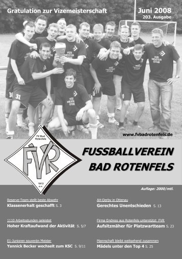 Ausgabe Juni 2008 Werbung