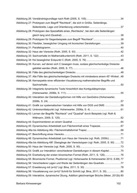 Visualisierung in der mathematischen Begriffsbildung - PBworks