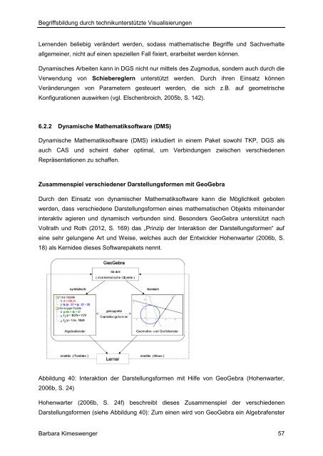 Visualisierung in der mathematischen Begriffsbildung - PBworks