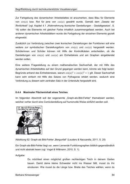 Visualisierung in der mathematischen Begriffsbildung - PBworks