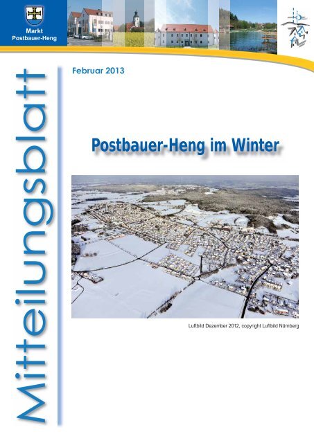 Februar 2013 Postbauer-Heng im Winter