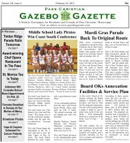 Feb 10, 2012 issue - Gazebo Gazette