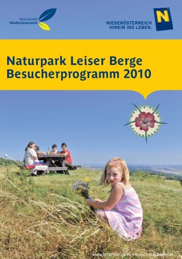 Besucherprogramm 2010 - Kleinregion Leiser Berge - Mistelbach