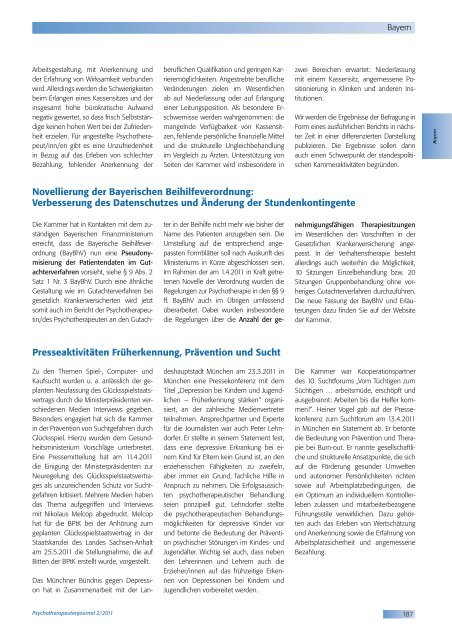 Psychotherapeutenjournal 2/2011 - medhochzwei Verlag GmbH