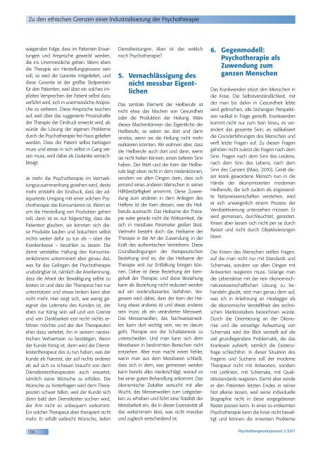 Psychotherapeutenjournal 2/2011 - medhochzwei Verlag GmbH