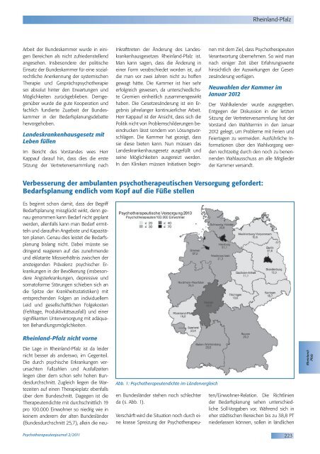 Psychotherapeutenjournal 2/2011 - medhochzwei Verlag GmbH