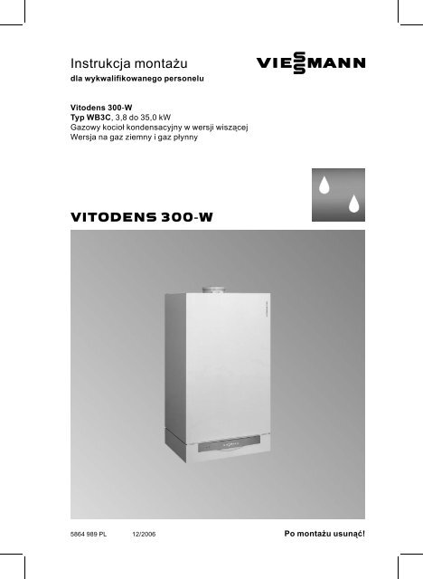 IM Vitodens 300-W WB3C 3,8-35kW - Viessmann
