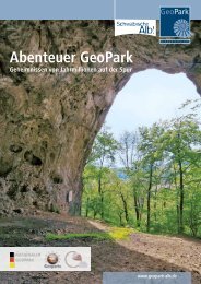 Abenteuer GeoPark - GeoPark Schwäbische Alb