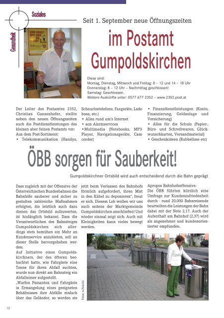 Herbstblatt 2009 Teil 1 (2,94 MB) - Gumpoldskirchen