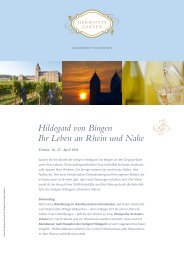 Hildegard von Bingen Ihr Leben an Rhein und Nahe - beim Reise ...