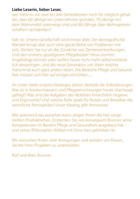 Broschüre Download - Brunner Group