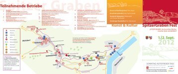 Folder SpitzerGraben Fest 2012 - Marktgemeinde Mühldorf in der ...