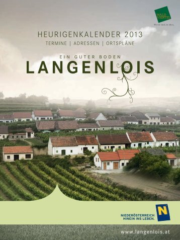 Heurigenkalender 2013 (PDF) - Langenlois