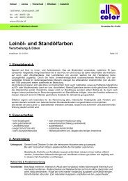 Technisches Merkblatt - all-color F. Windisch GmbH
